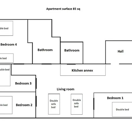 Quiet Loft Michalowskiego Street Apartamento