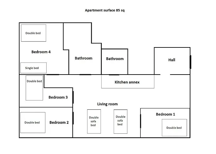 Quiet Loft Michalowskiego Street Apartmán
